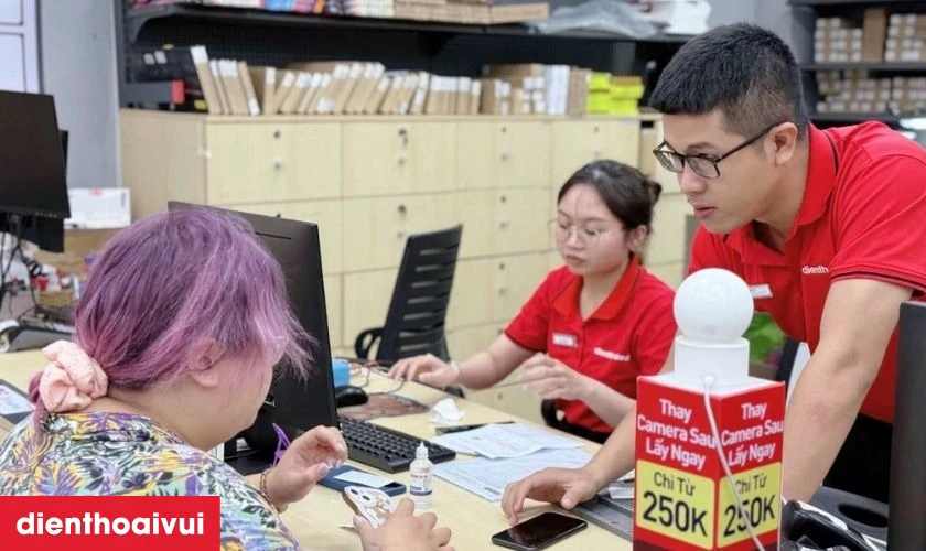 Điện Thoại Vui l&agrave; địa chỉ thay m&agrave;n h&igrave;nh iPhone 14 Plus ch&iacute;nh h&atilde;ng EK Pro