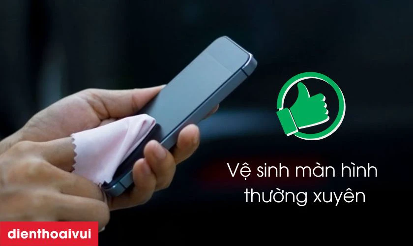C&aacute;ch sử dụng v&agrave; bảo quản m&agrave;n iPhone 14 Pro Max sau khi thay