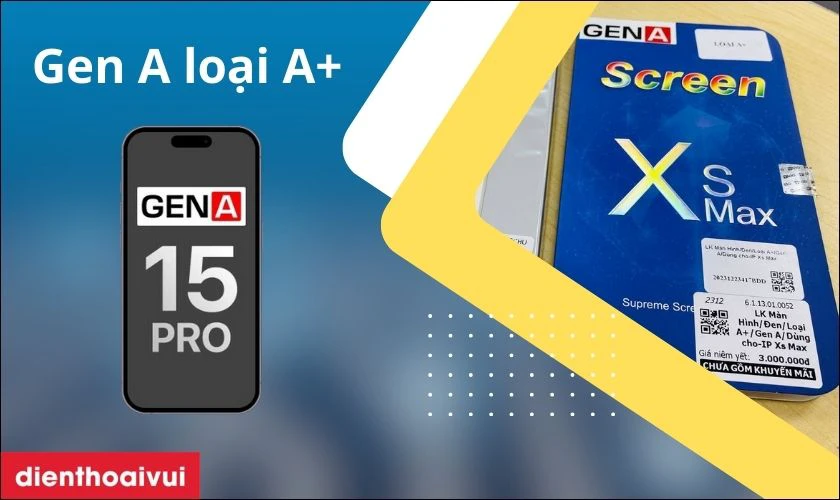 m&agrave;n h&igrave;nh GENA loại A+