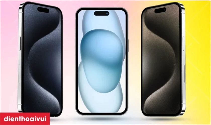 Tổng quan m&agrave;n h&igrave;nh iPhone 15 Pro