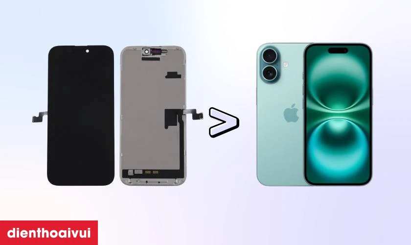 M&agrave;n h&igrave;nh iPhone 16 ch&iacute;nh h&atilde;ng GENA loại Pro l&agrave; g&igrave;