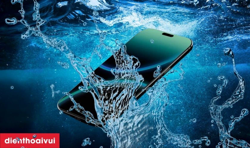 Rớt nước l&agrave; nguy&ecirc;n nh&acirc;n m&agrave;n h&igrave;nh iPhone 16 Pro bị hư hỏng