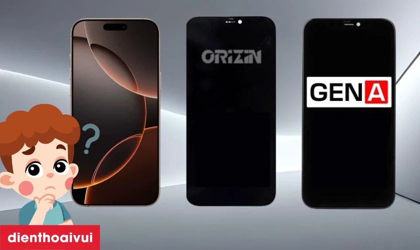 N&ecirc;n thay m&agrave;n h&igrave;nh iPhone 16 Pro loại n&agrave;o tốt nhất hiện nay?