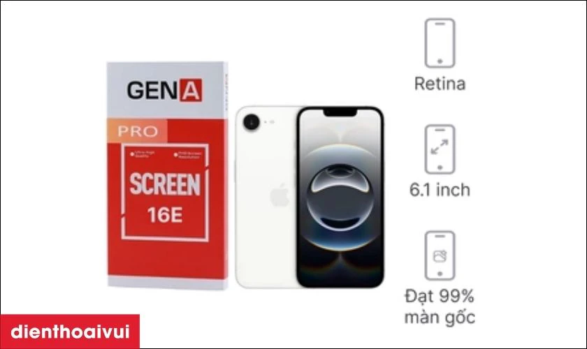 Lưu &yacute; trước khi thay m&agrave;n h&igrave;nh iPhone 16e