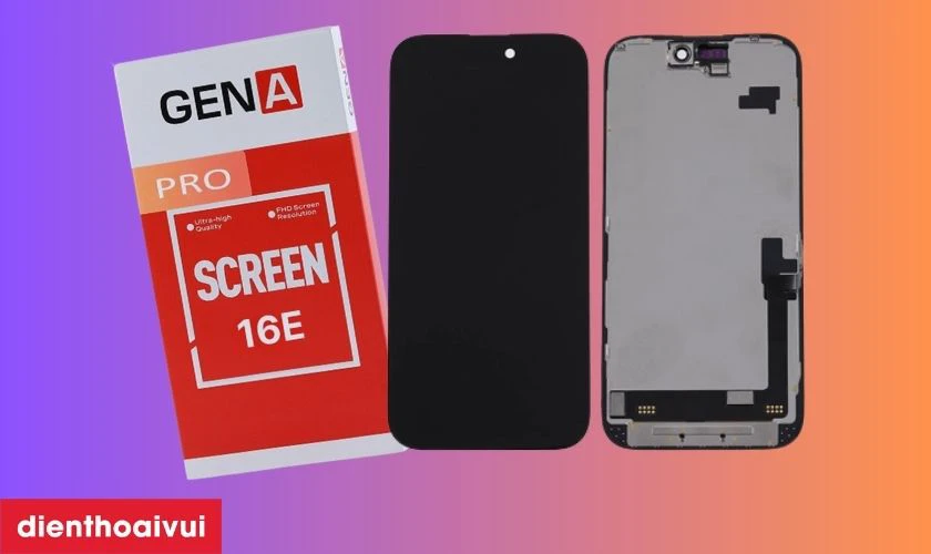 Màn hình iPhone 16e chính hãng GENA loại Pro là gì?
