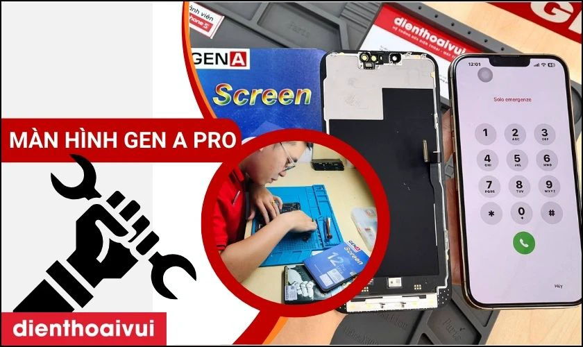 M&agrave;n h&igrave;nh GENA Pro thay cho iPhone X