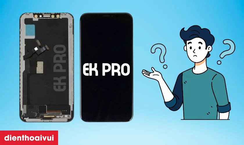 Dịch vụ thay m&agrave;n h&igrave;nh iPhone XS ch&iacute;nh h&atilde;ng EK Pro