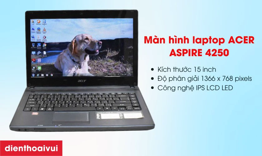 Đặc điểm nổi bật của m&agrave;n h&igrave;nh ACER ASPIRE 4250