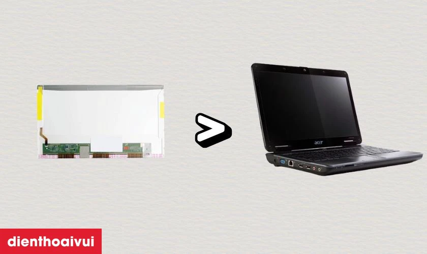 Thay m&agrave;n h&igrave;nh laptop Acer Aspire 4332