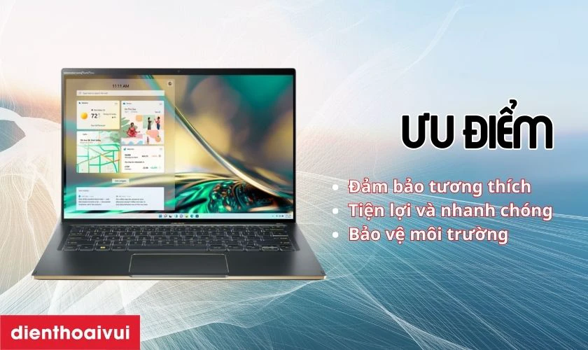 N&ecirc;n sửa chữa hay thay m&agrave;n h&igrave;nh laptop Acer Swift 5 SF514 56T mới