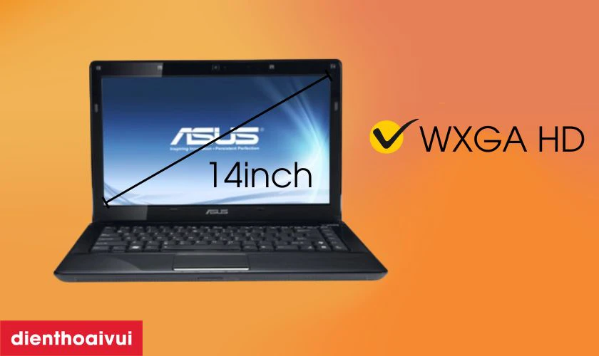 Đặc điểm nổi bật của m&agrave;n h&igrave;nh laptop Asus A40J