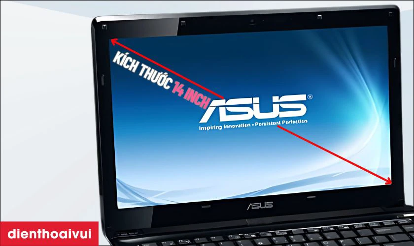 Đặc điểm nổi bật của m&agrave;n h&igrave;nh laptop Asus A42
