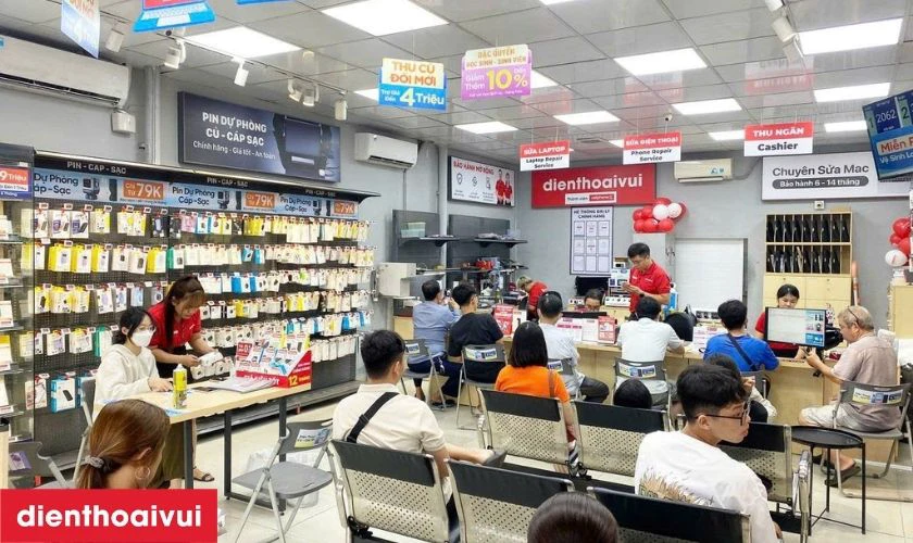 Giao máy và hoàn tất thanh toán