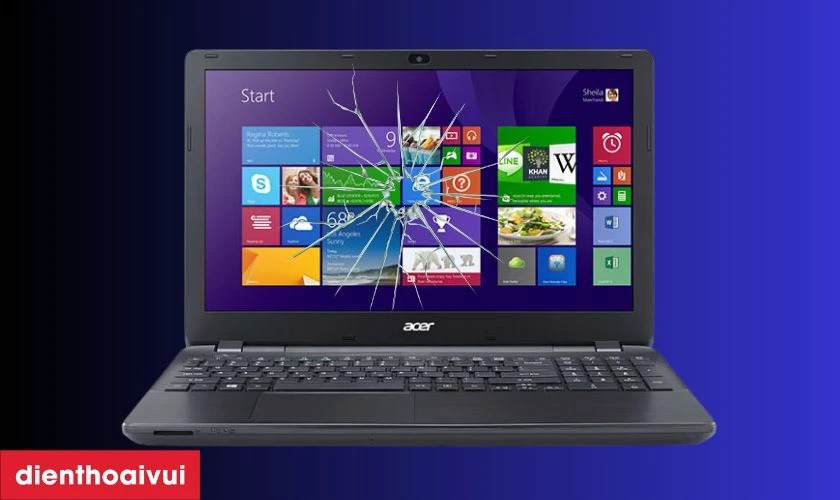 Nguy&ecirc;n nh&acirc;n cần thay m&agrave;n h&igrave;nh laptop Asus E551