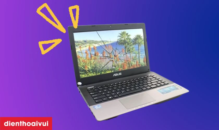Dấu hiệu cần thay m&agrave;n h&igrave;nh laptop Asus K45