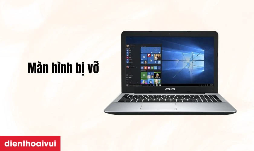 Dấu hiệu cần thay m&agrave;n h&igrave;nh laptop Asus K45VM