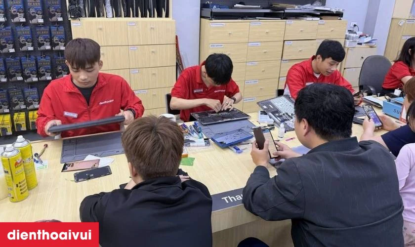 Quy trình thay màn hình laptop Asus