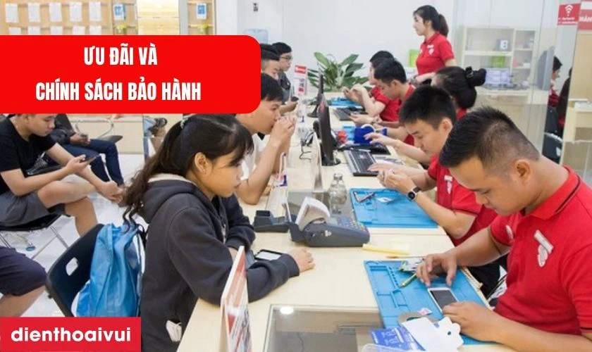 Ưu đãi và chính sách bảo hành khi thay màn hình laptop Asus TUF Gaming FX506IV