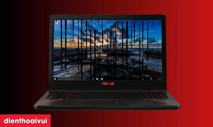 Dấu hiệu cần thay m&agrave;n h&igrave;nh laptop Asus TUF Gaming FX570