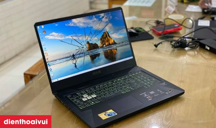 Dấu hiệu cần thay m&agrave;n h&igrave;nh laptop Asus TUF Gaming FX705DD