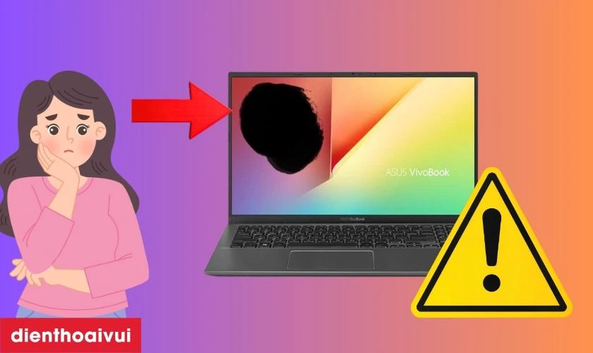 Dấu hiệu cần thay màn hình laptop Asus VivoBook X791