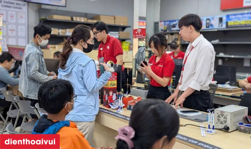 Đặt lịch thay m&agrave;n h&igrave;nh laptop Asus X407MA gi&aacute; tốt tại Điện Thoại Vui