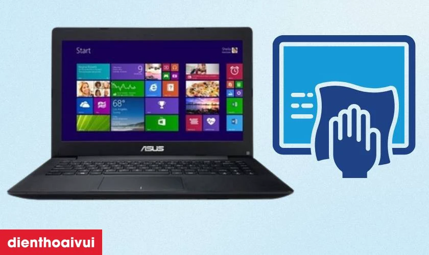Mẹo bảo quản m&agrave;n h&igrave;nh sau thay m&agrave;n h&igrave;nh laptop X453M