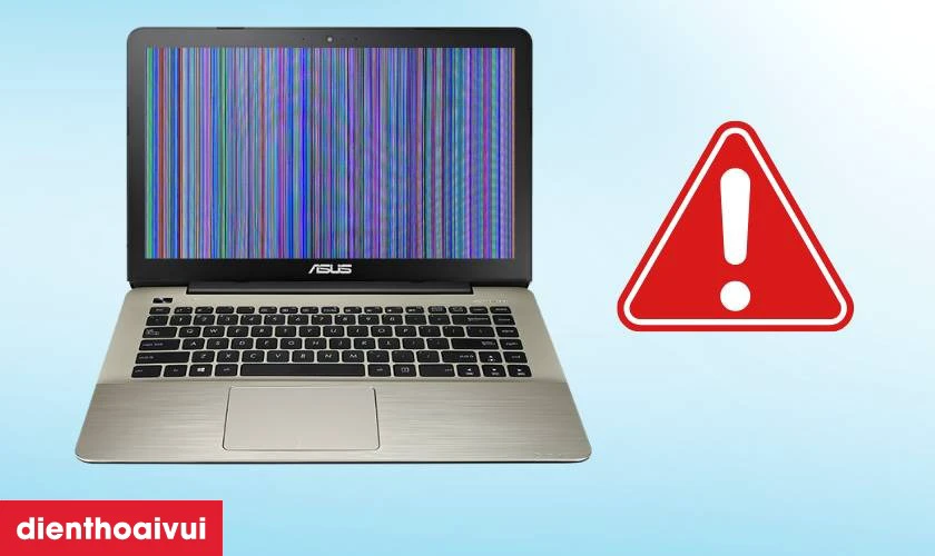 Dấu hiệu cần thay màn hình laptop Asus X455