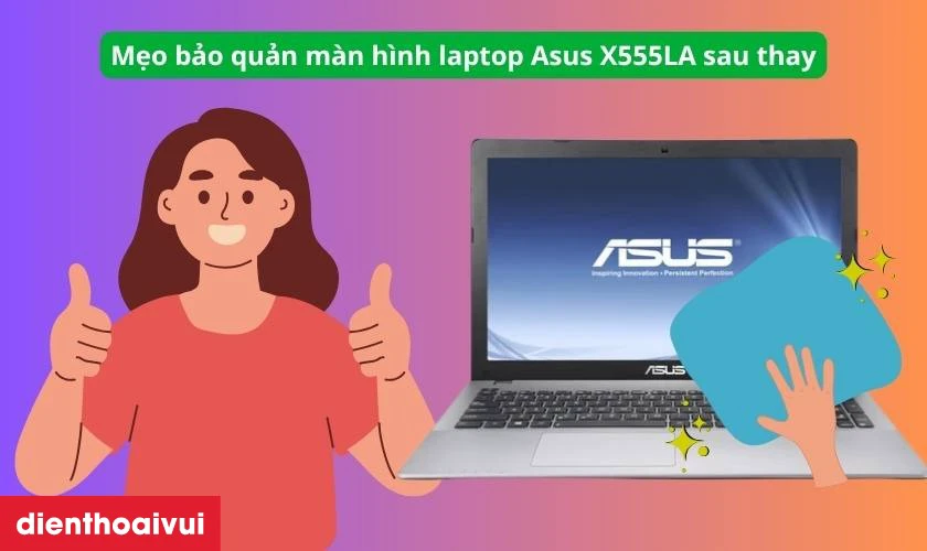 Mẹo bảo quản m&agrave;n h&igrave;nh sau thay