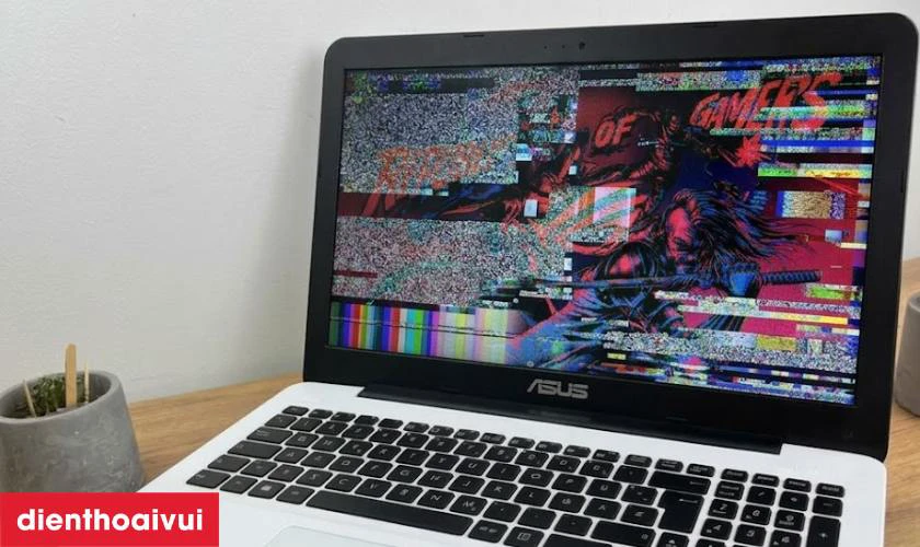 Dấu hiệu cần thay m&agrave;n h&igrave;nh laptop Asus X555LJ