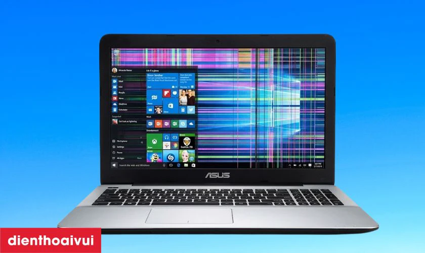 Dấu hiệu cần thay màn hình laptop Asus X557