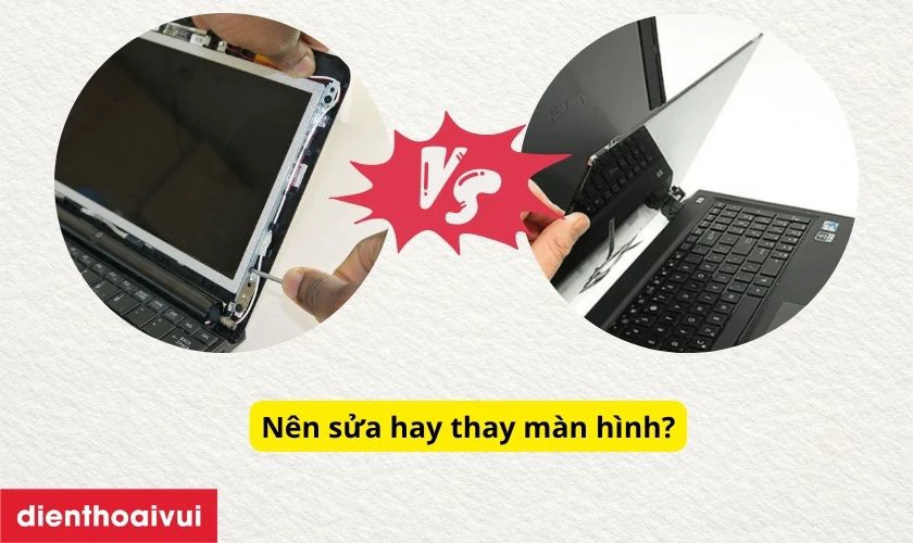 Laptop Asus X751LX bị hỏng m&agrave;n h&igrave;nh, n&ecirc;n sửa hay thay mới?