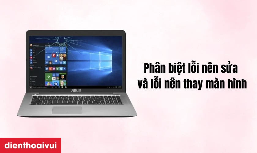 Thay m&agrave;n h&igrave;nh laptop Asus X752