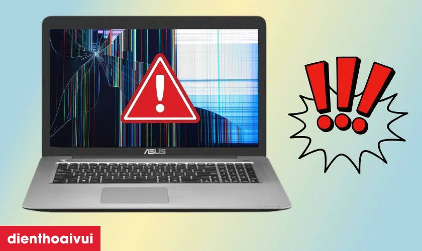 Khi n&agrave;o cần thay m&agrave;n h&igrave;nh laptop Asus X756UQ?
