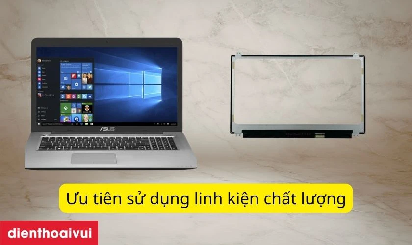 Kinh nghiệm khi thay m&agrave;n h&igrave;nh laptop Asus X756YJ