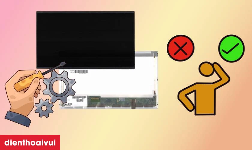 Thay m&agrave;n h&igrave;nh laptop Asus ZenBook UX438