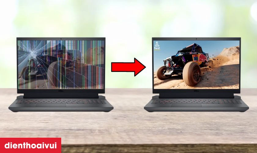 N&ecirc;n sửa chữa hay thay m&agrave;n h&igrave;nh laptop Dell Alienware G15 5530 mới