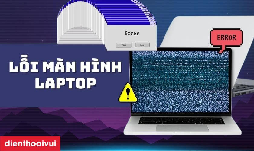 C&aacute;c lỗi m&agrave;n h&igrave;nh laptop Dell Gaming G thường gặp