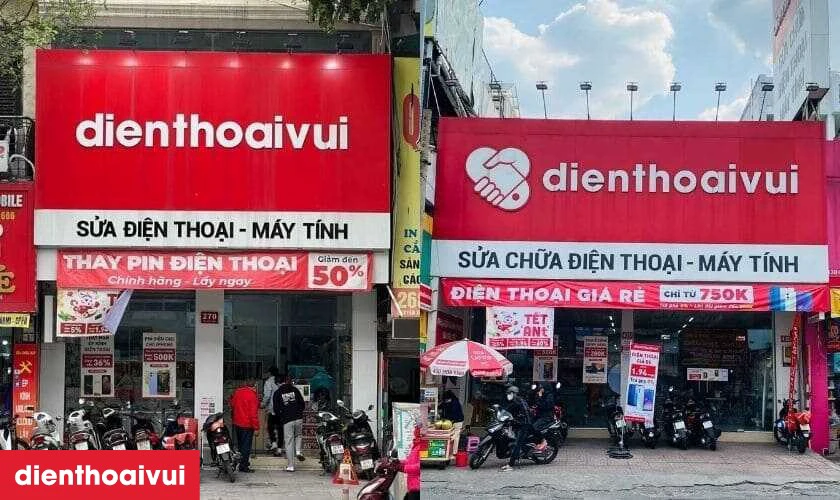 Một số cửa h&agrave;ng Điện Thoại Vui tại H&agrave; Nội v&agrave; TP. HCM tham khảo