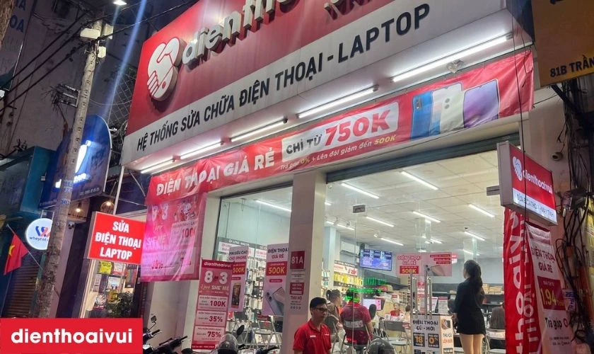 Một số địa chỉ cửa h&agrave;ng của Điện Thoại Vui