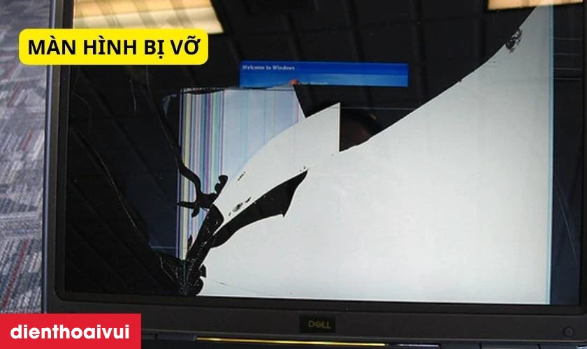 Nguy&ecirc;n nh&acirc;n m&agrave;n h&igrave;nh laptop Dell bị hỏng cần thay