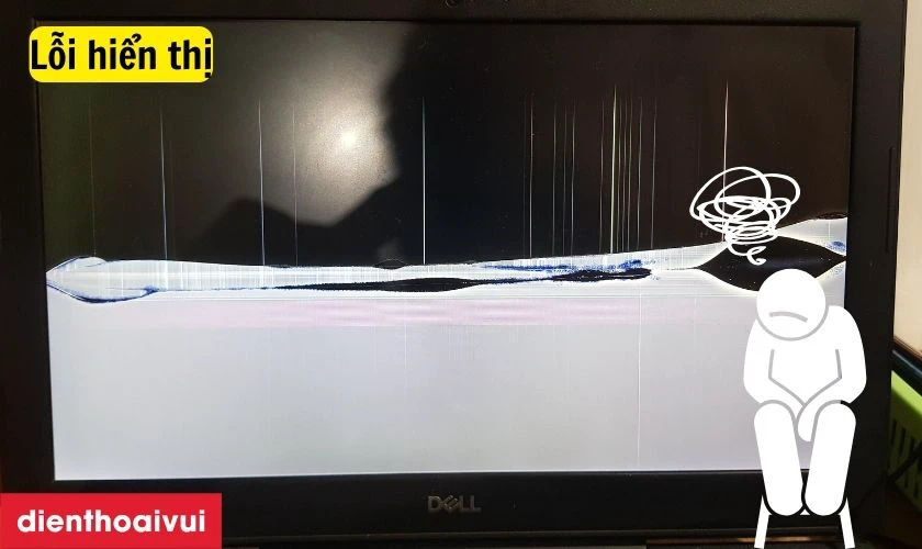 Dấu hiệu cần thay màn hình laptop Dell