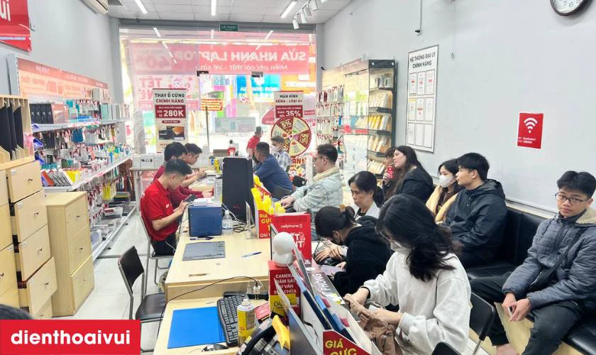 Những cam kết khi sử dụng dịch vụ thay m&agrave;n h&igrave;nh laptop tại Điện Thoại Vui