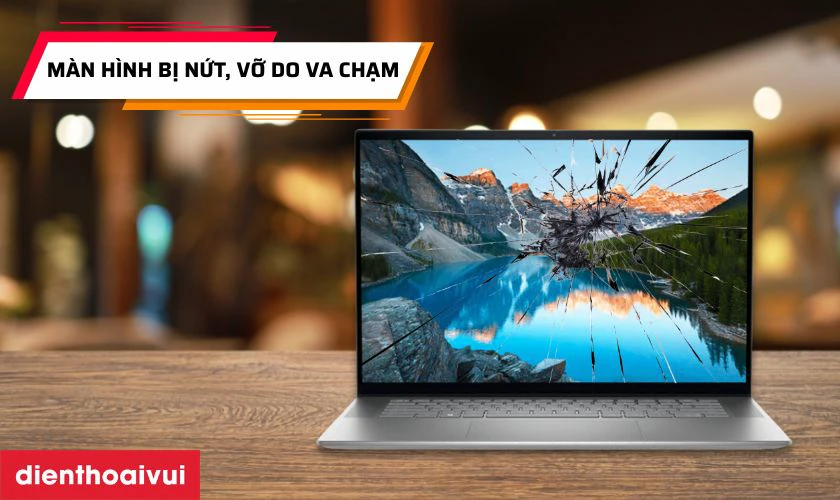 Dấu hiệu cần thay m&agrave;n h&igrave;nh laptop Dell Inspiron 16 5625