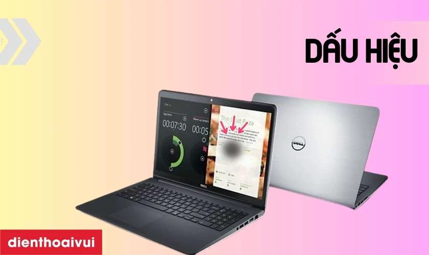 Dấu hiệu cần thay màn hình laptop Dell Inspiron 5547