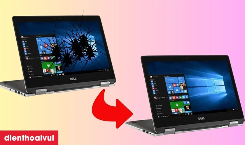 Thay m&agrave;n h&igrave;nh laptop