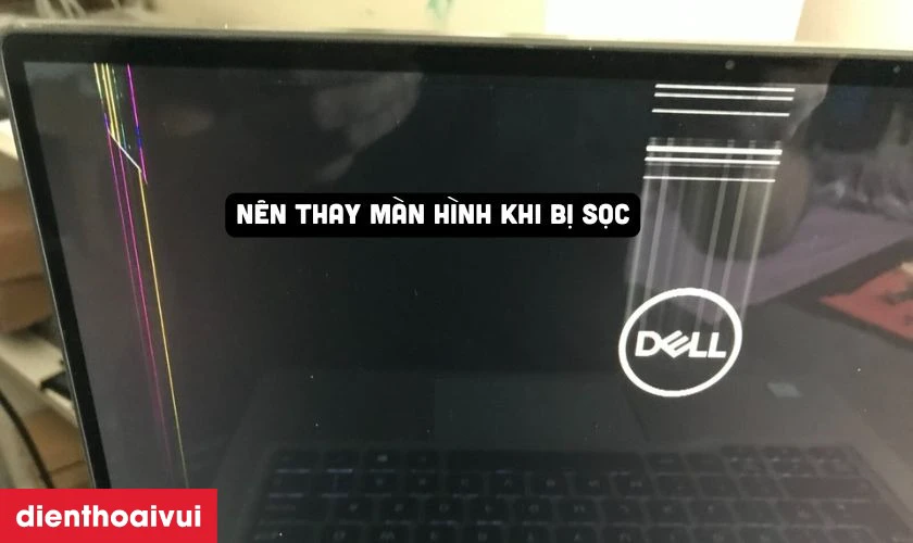Dấu hiệu cần thay m&agrave;n h&igrave;nh laptop Dell Latitude 14 7400