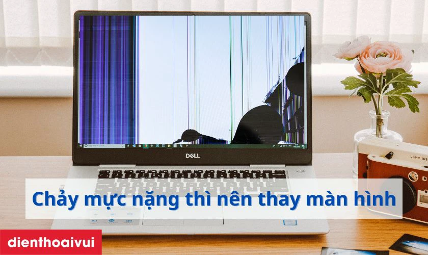 Thay mới m&agrave;n h&igrave;nh laptop Dell Latitude khi hư hỏng nặng