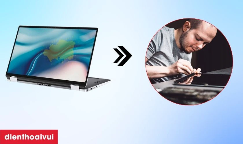 Sửa chữa m&agrave;n h&igrave;nh Dell Latitude 14 9410