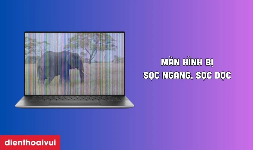 Dấu hiệu cần thay m&agrave;n h&igrave;nh Dell Precision 15 5550